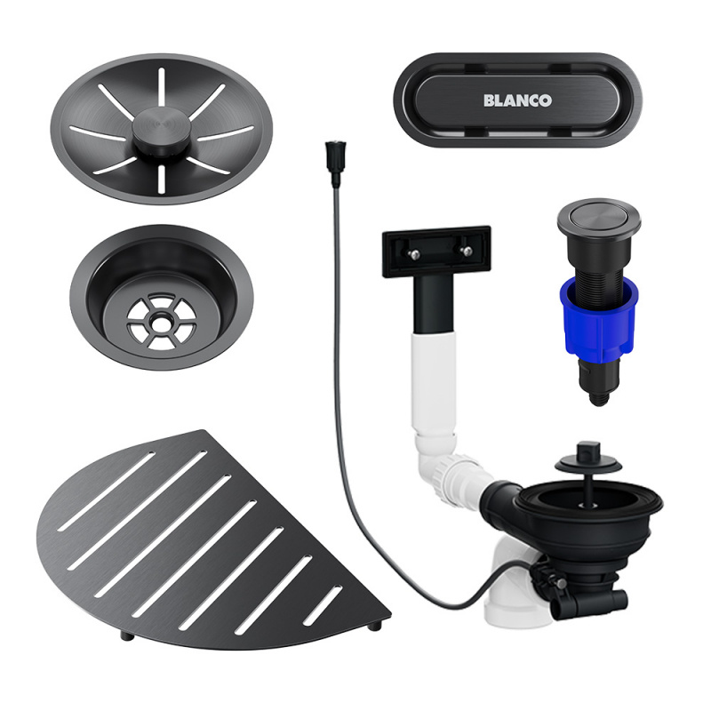 Komponentpaket Oovalon - Satin dark steel