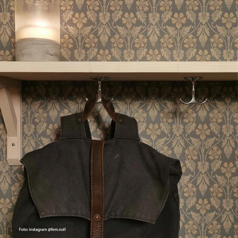 Krok Siljan - Polerad Krom