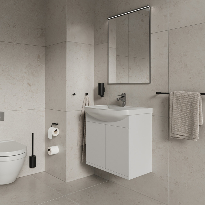 Toalettborste Stay - Mattsvart