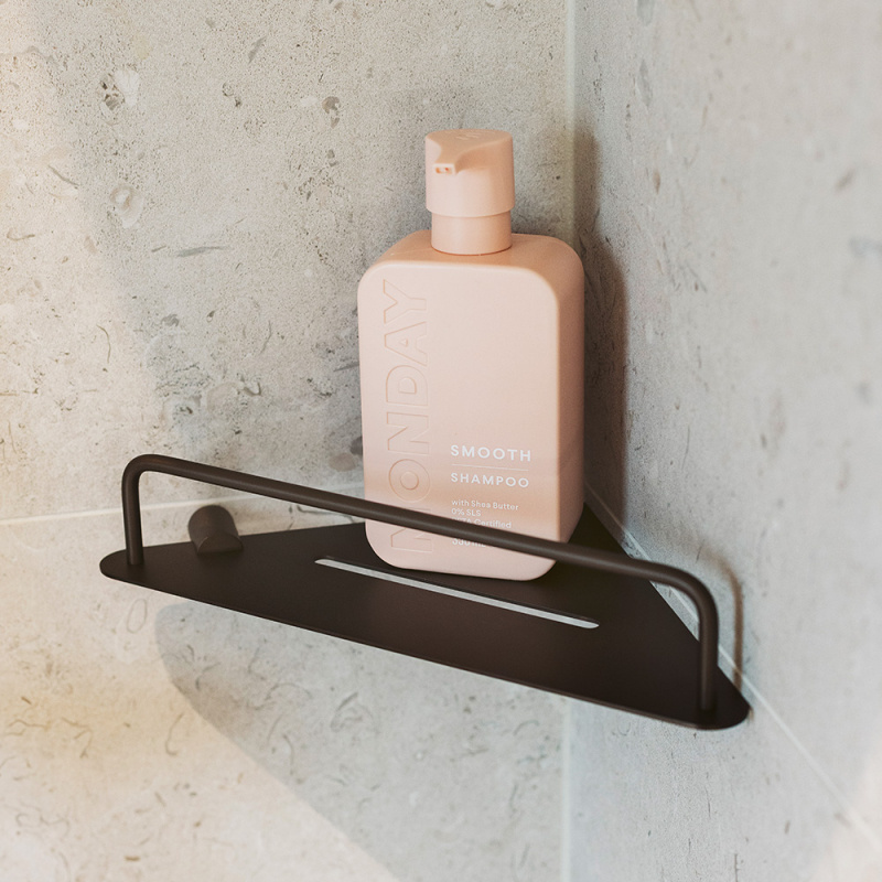  Match  - Hörnhylla - Brunerad mässing