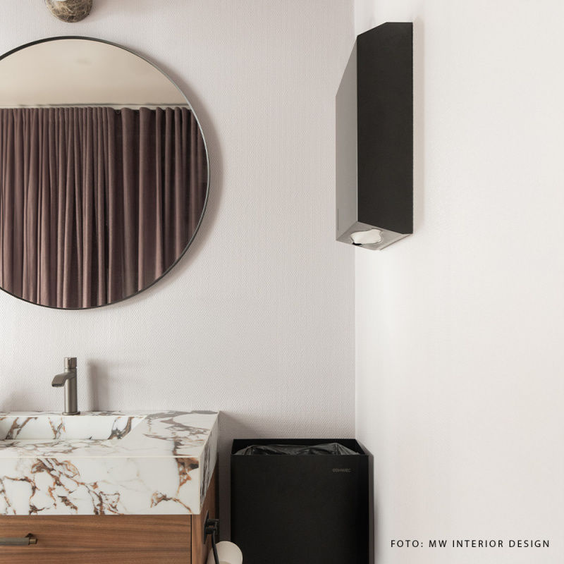 Handduksautomat Stay - Mattsvart