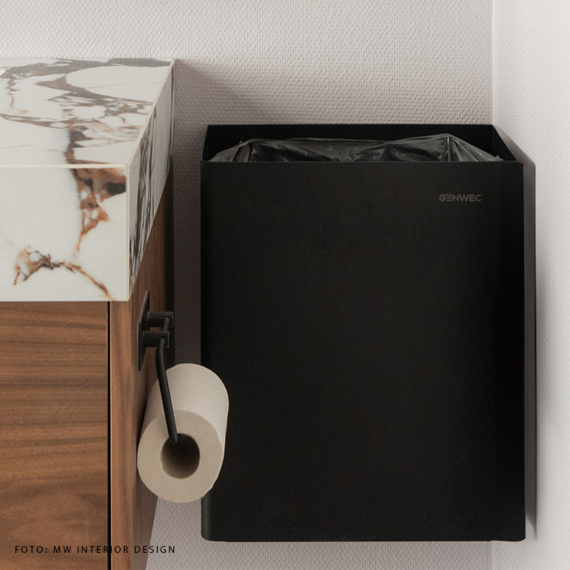 Avfallskorg Stay - 23L - Mattsvart