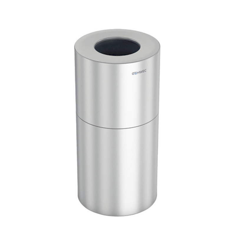 Avfallskorg Stay - 50L - Ø380mm - Borstad rostfritt