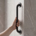 Stödhandtag Stay - 400mm - Mattsvart Stödhandtag Stay - 400mm - Mattsvart