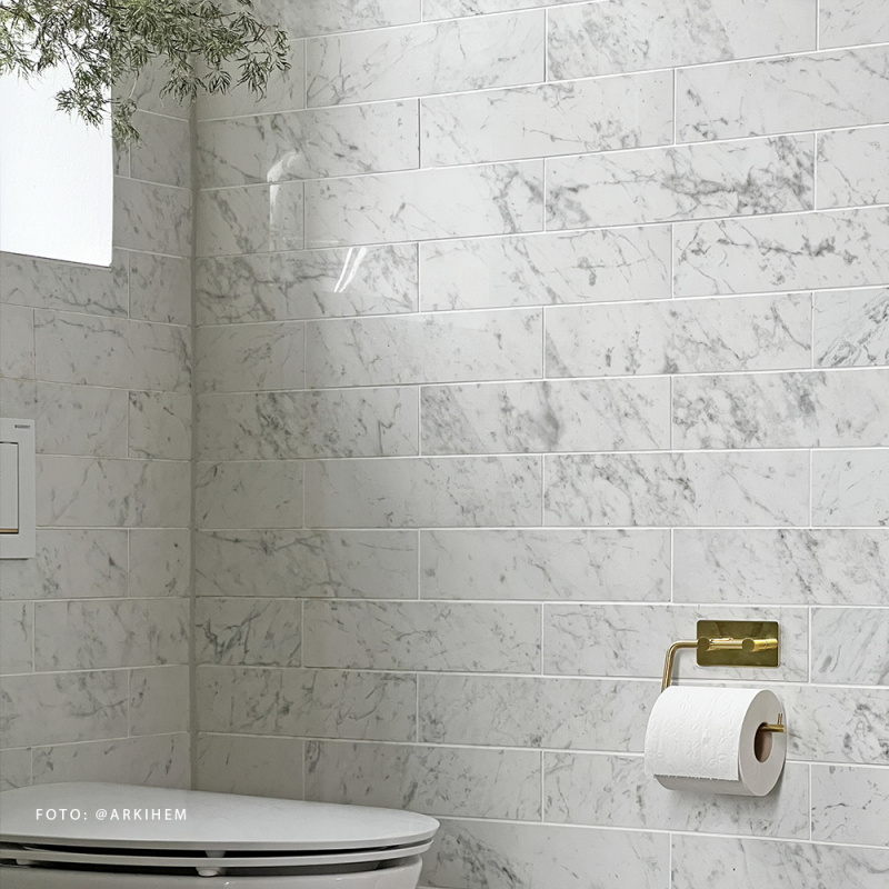 Base 200 - Toalettpappershållare - Mässing