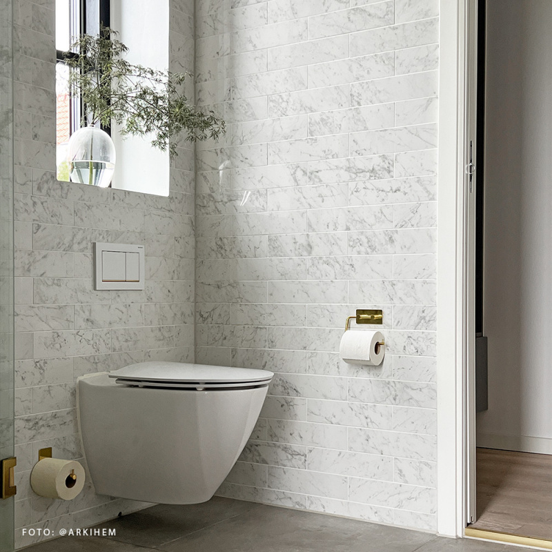 Base 200 - Reservpappershållare - Mässing