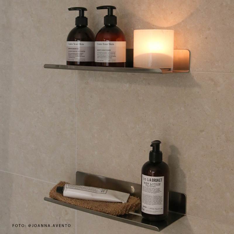 Base - Hylla - Borstad rostfritt