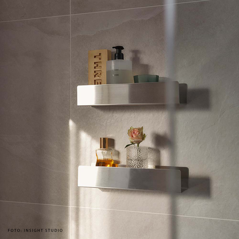 Base - Duschhylla - Borstad rostfritt