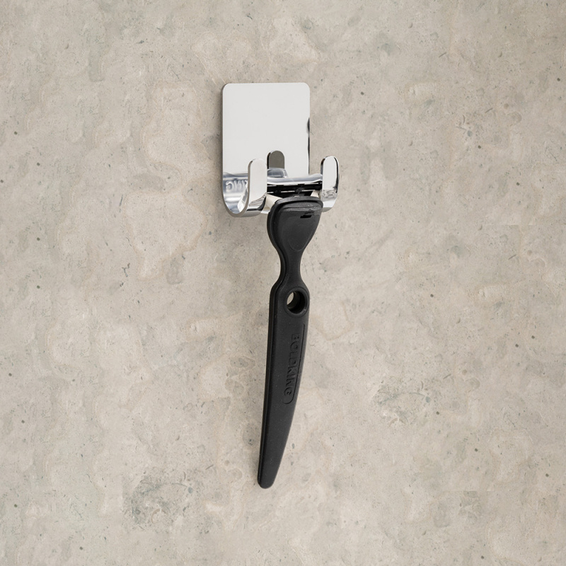 Base - Rakhyvelshållare - Polerad krom