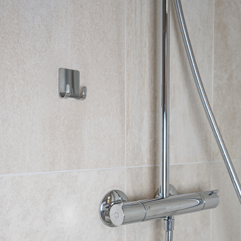 Base - Rakhyvelshållare - Polerad krom