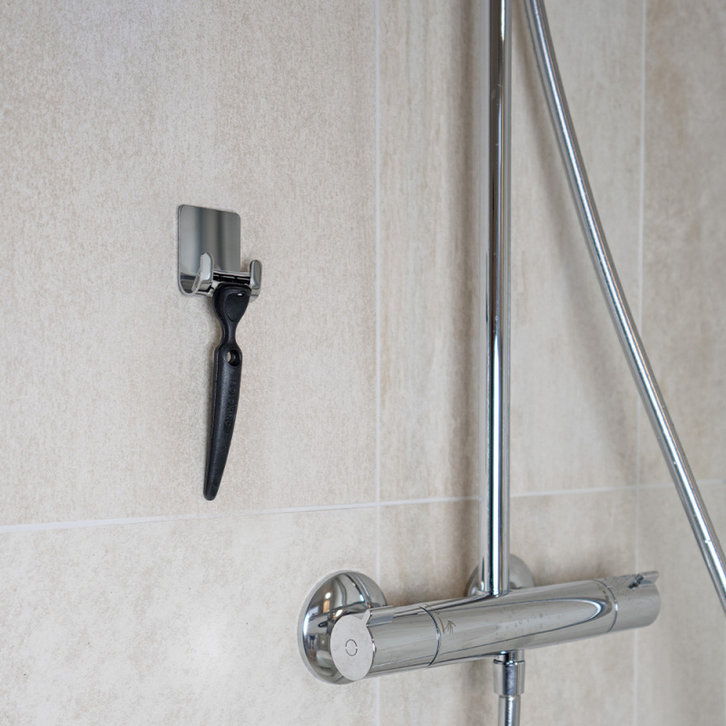 Base - Rakhyvelshållare - Polerad krom