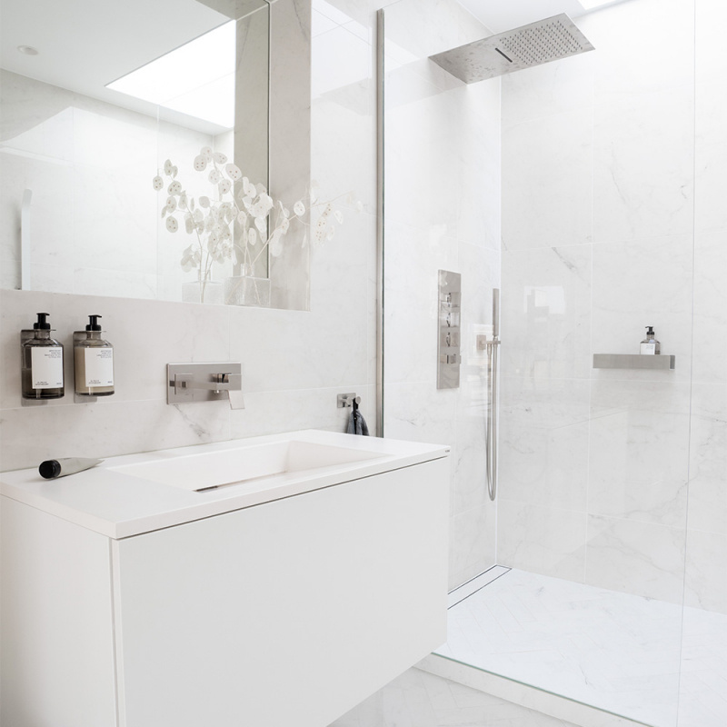 Base - Tvålpumpshållare - Borstad rostfritt