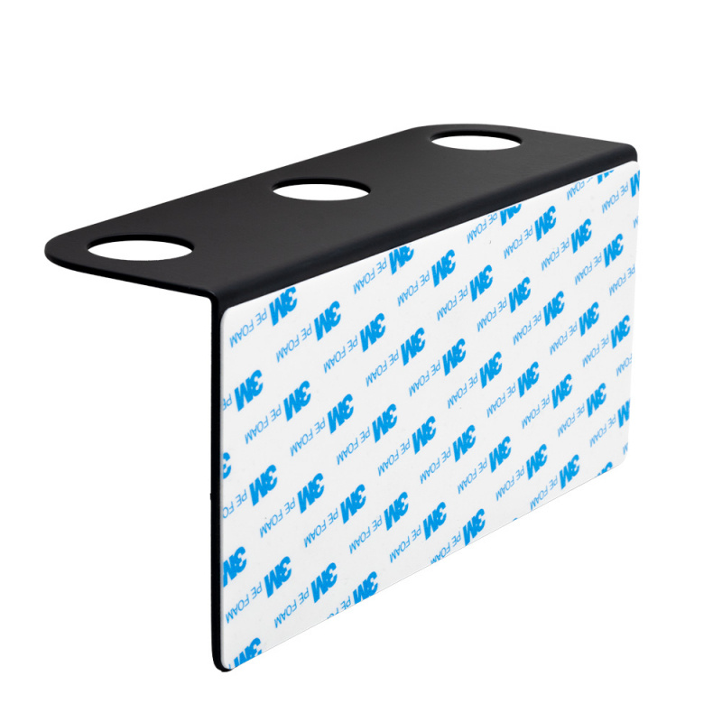 Base - Tvålpumpshållare Trippel - Mattsvart