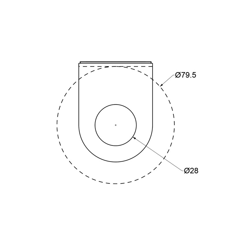 Base - Tvålpumpshållare Trippel - Mattsvart