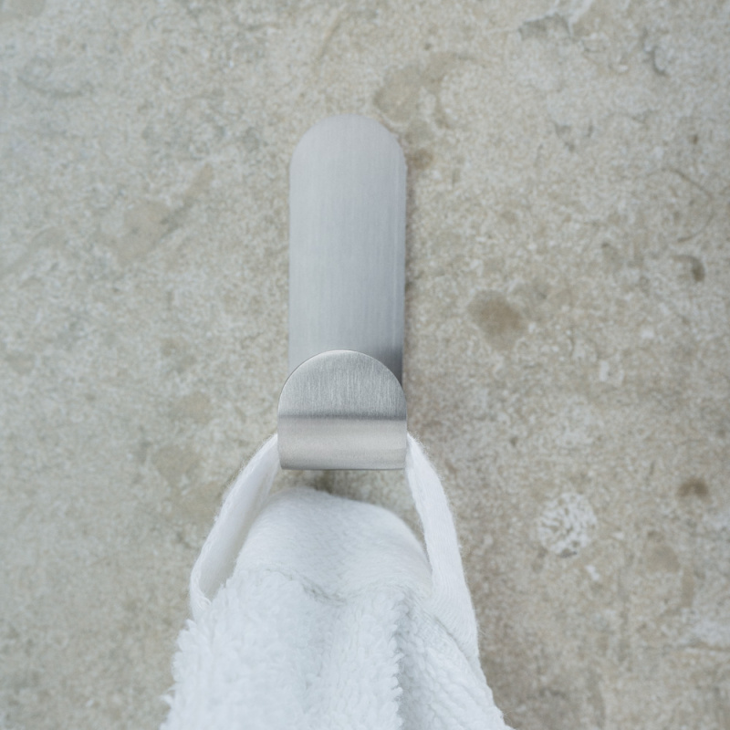 Base - Enkelkrok - Borstad rostfritt