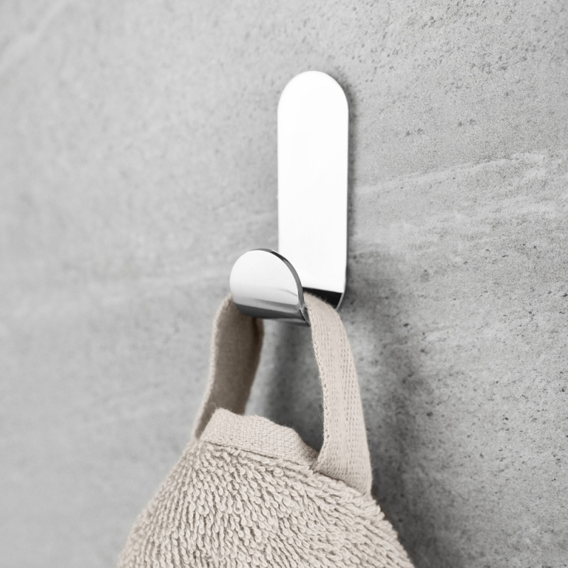 Base - Enkelkrok - Polerad krom