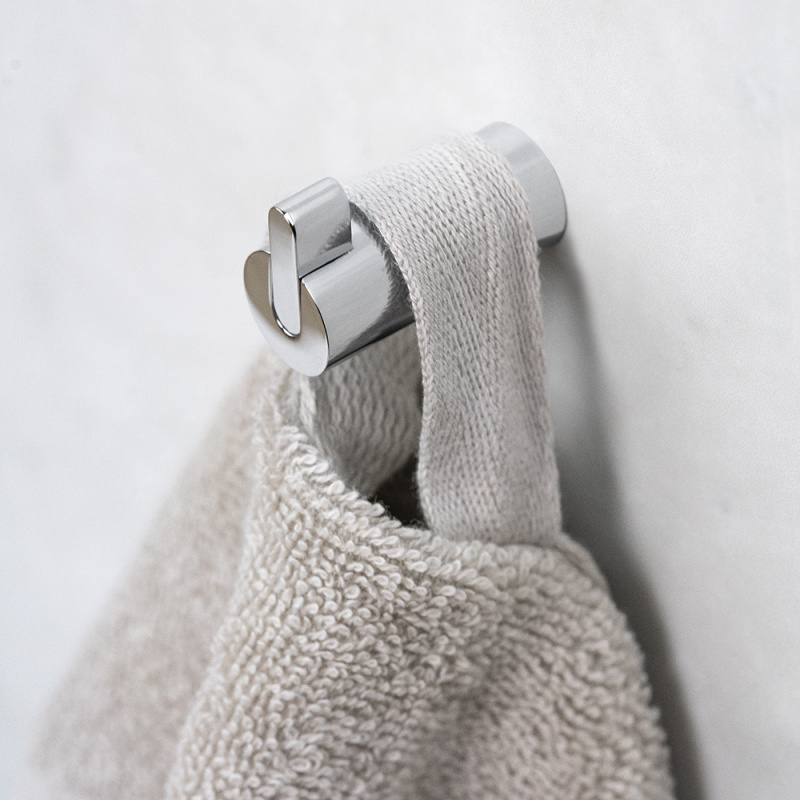 Flow - Enkelkrok - Polerad krom