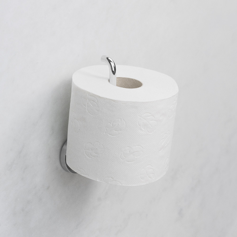 Calm - Reservpappershållare - Polerad krom