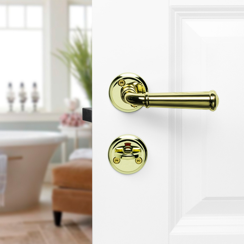 Toalettvred Classic - Mässing