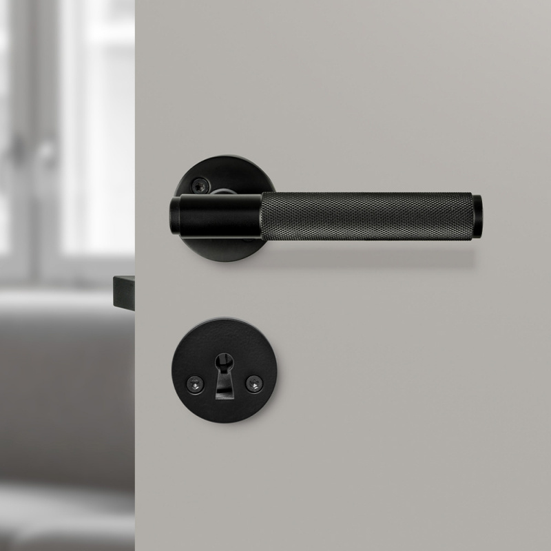 Dörrhandtag Riff - Mattsvart