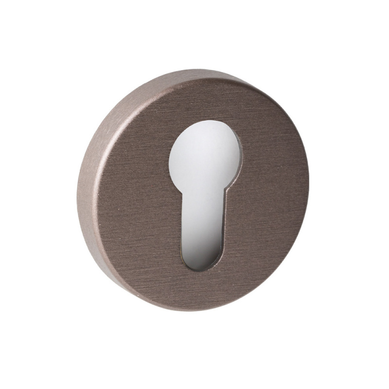 Nyckelskylt R-E - Mörk brons