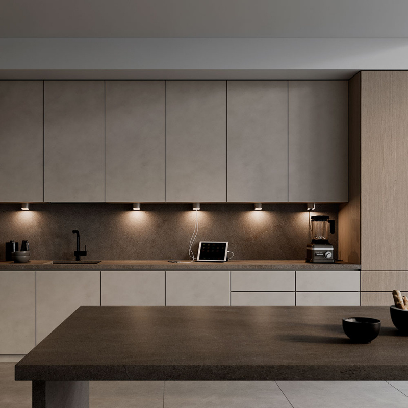 LED-spot Unika - 2700K - Rostfri look