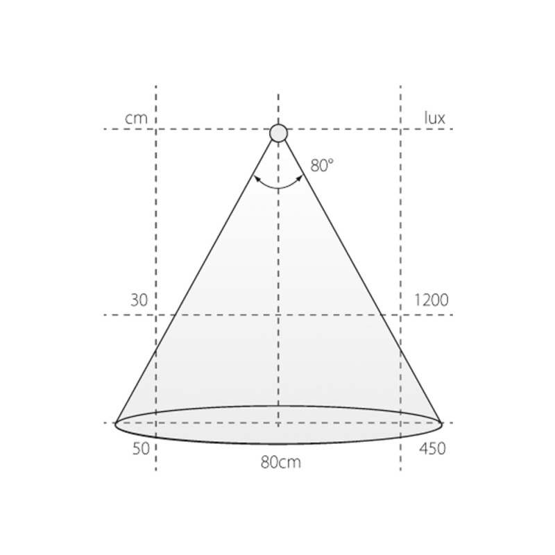 LED-spot Vega SDM - Rostfri look