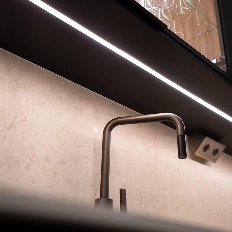 LED-profil Nexus - Svart