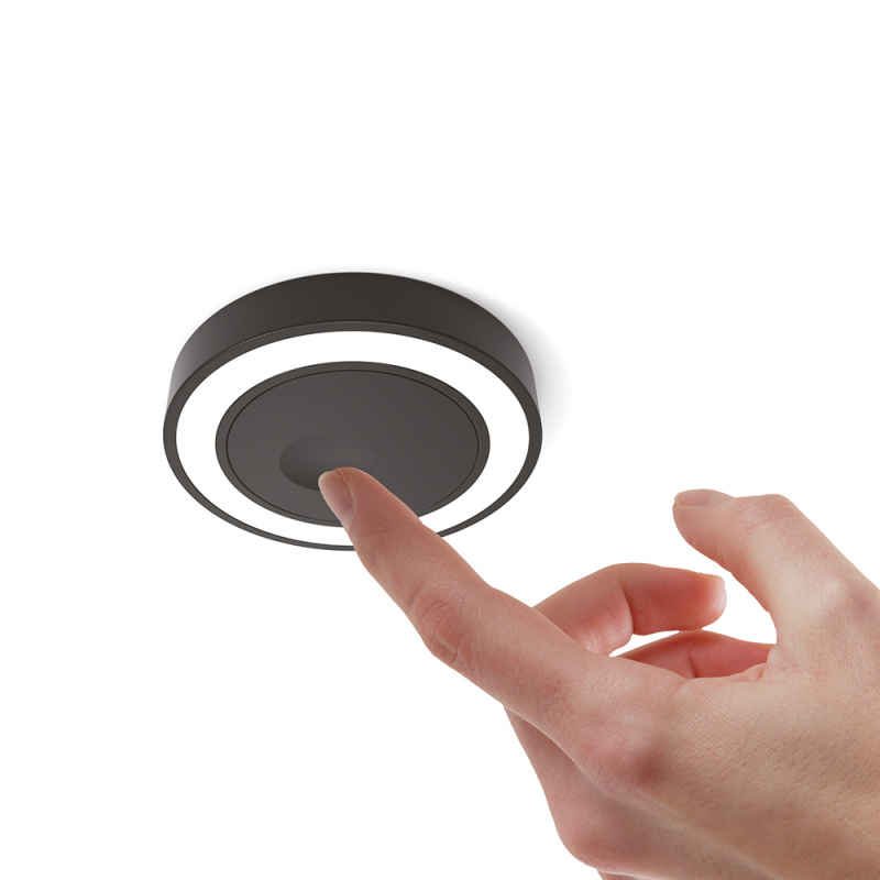 LED-spot Holl TDM D-M utanpåliggande - Mattsvart