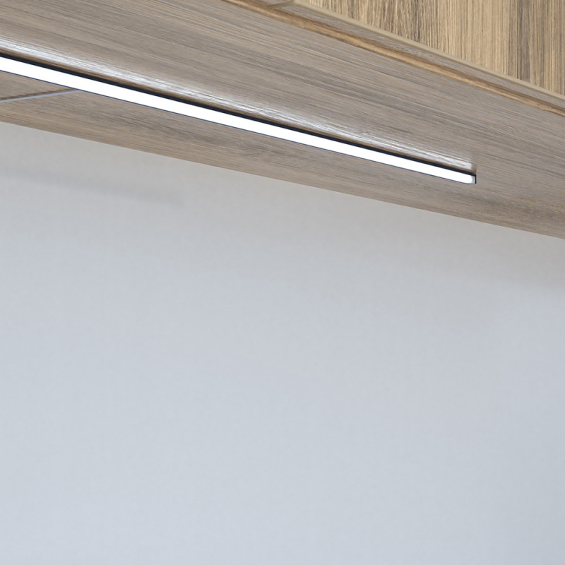 LED-profil LD8288 - 2000mm - Svart