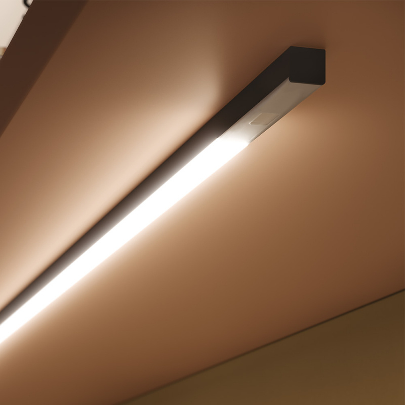 Bländskydd Nexus Night & Day - Utanpåliggande - 2000mm - Svart 