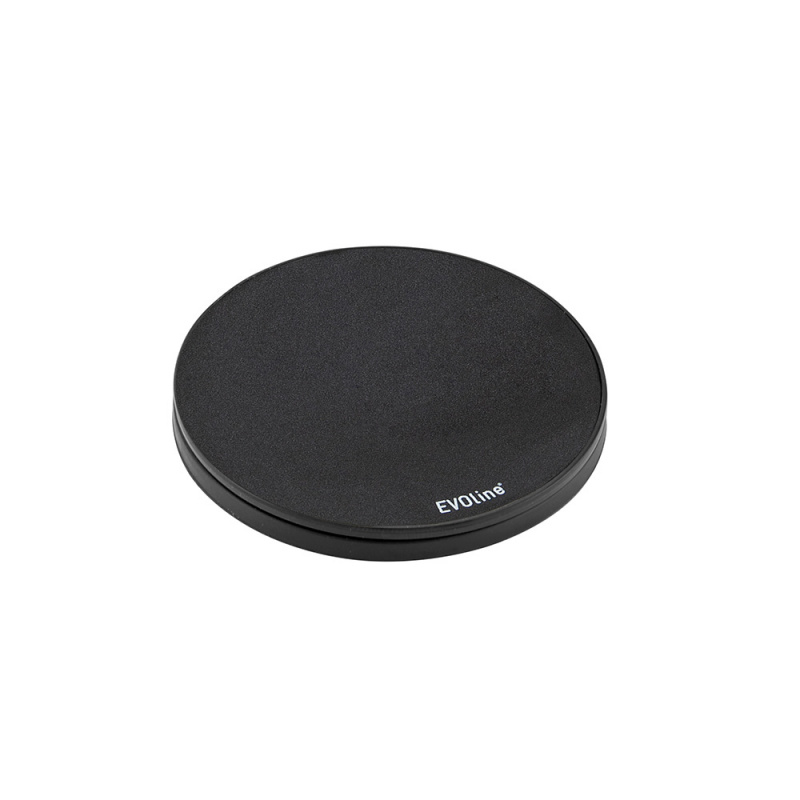 Eluttag One - med lock svart/svart