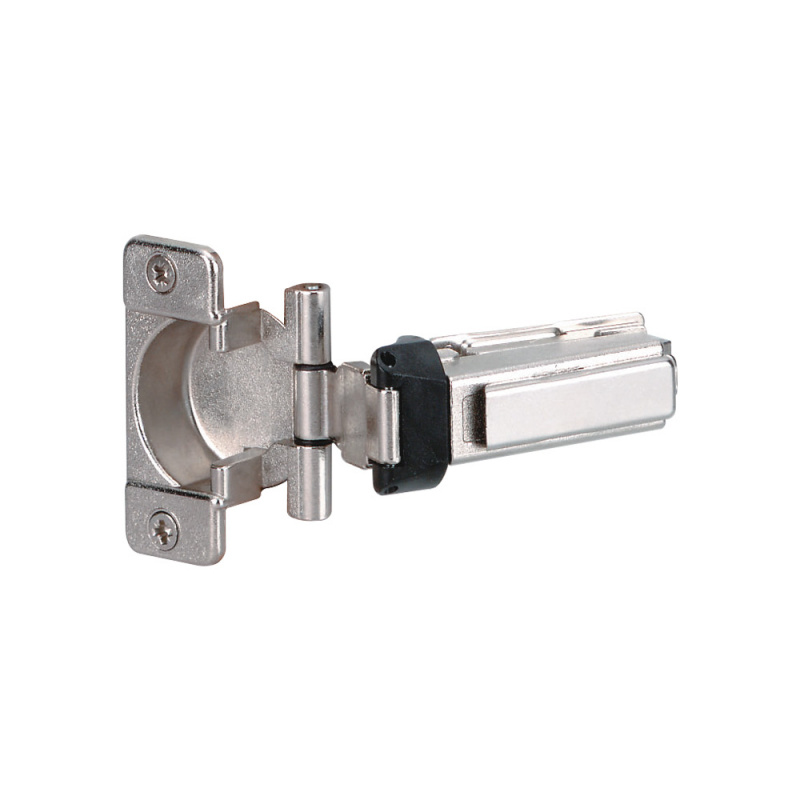 Gångjärn - Synlig del för överfalsad lucka - Förnicklad