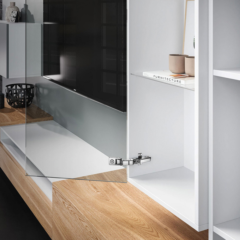 Gångjärn Tiomos Mirro - 125 grader - Softclose