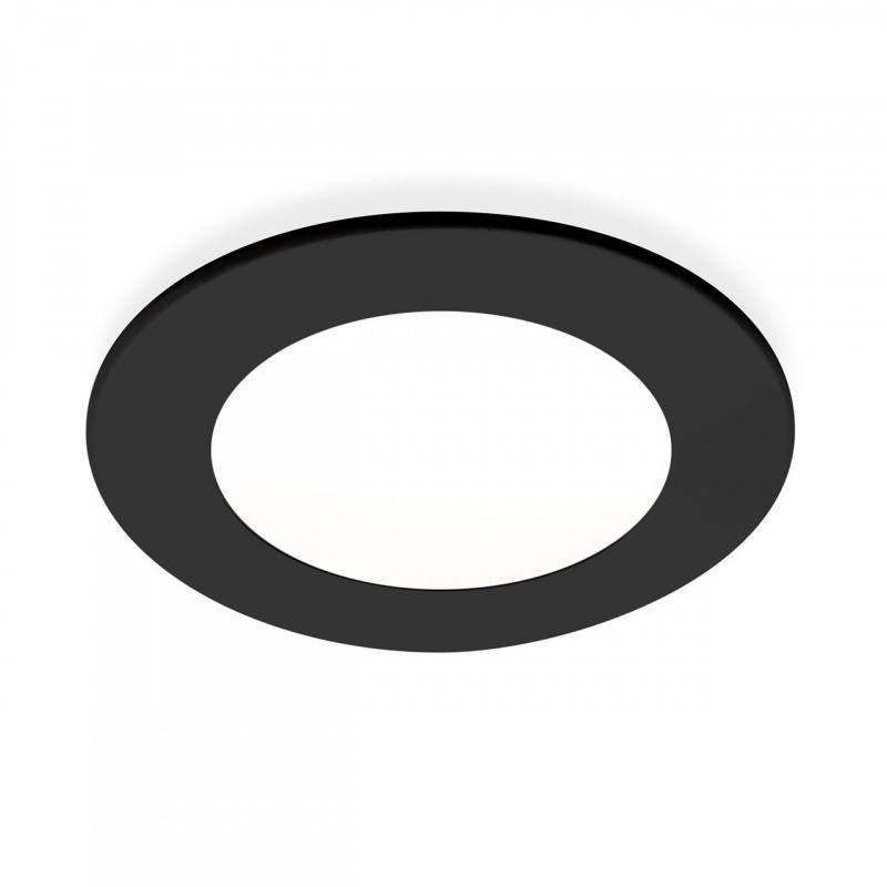 LED-spot Atom - Svart