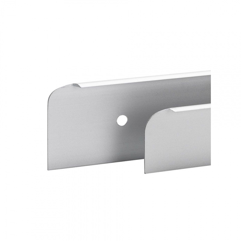 Bänkprofil Rund - Aluminium