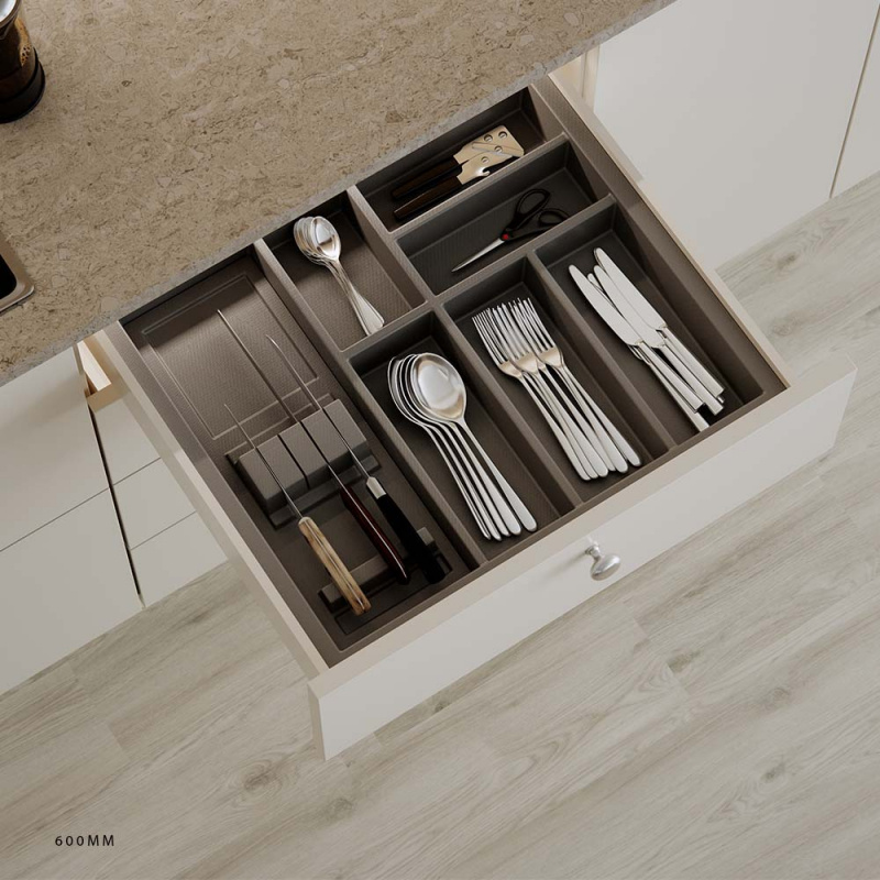 Besticklåda Basic - Oriongrå