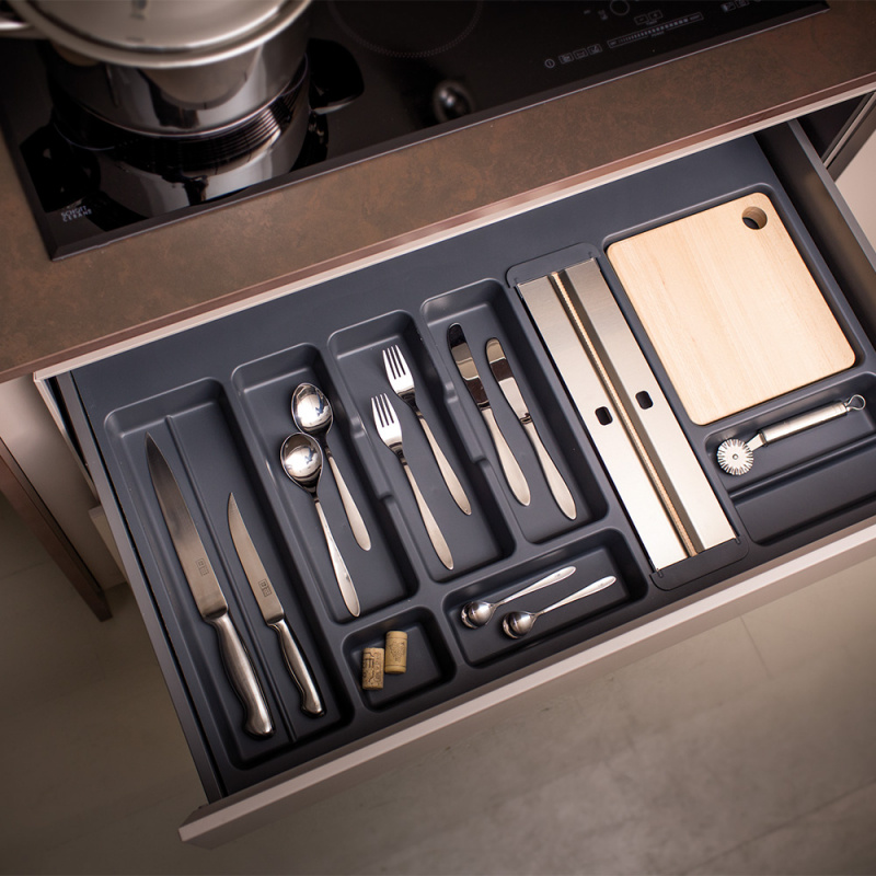 Besticklåda Classic - Mörkgrå