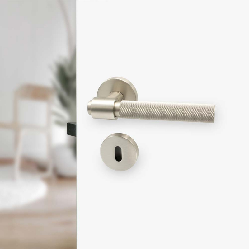 Dörrhandtag Helix 200 - Rostfri look