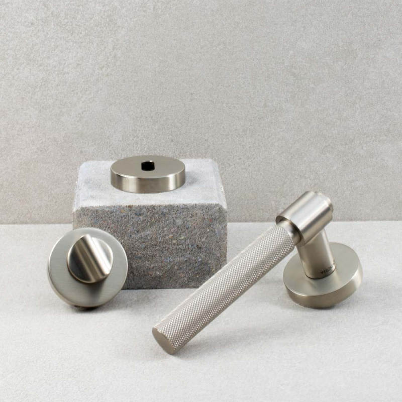 Dörrhandtag Helix 200 - Rostfri look