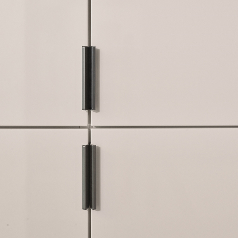 Profilhandtag Edge Straight - Borstad antracit