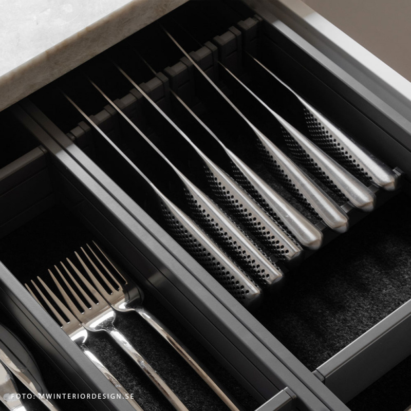 Flex Basic Knivinsats - Oriongrå