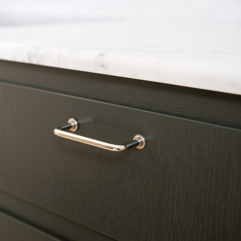 Handtag 1353 - Förnicklad