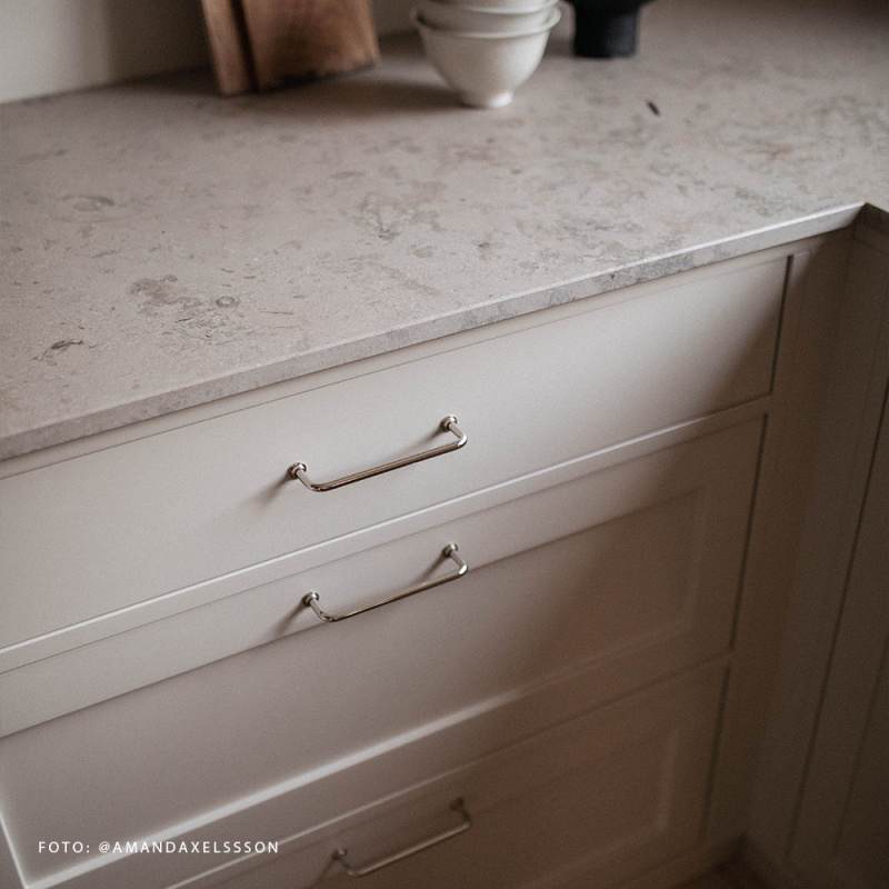 Handtag 1353 - Förnicklad