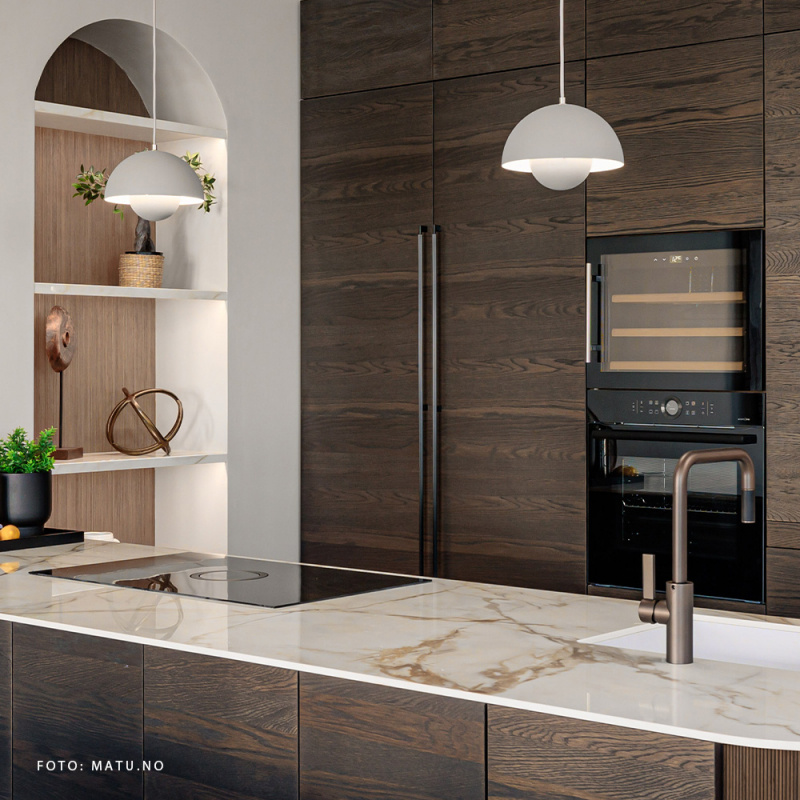 Handtag Arpa - Borstad svart