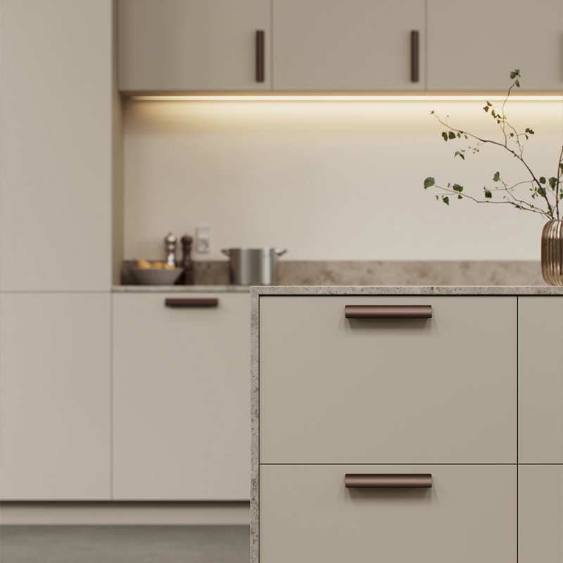 Handtag Ciel - Matt brons