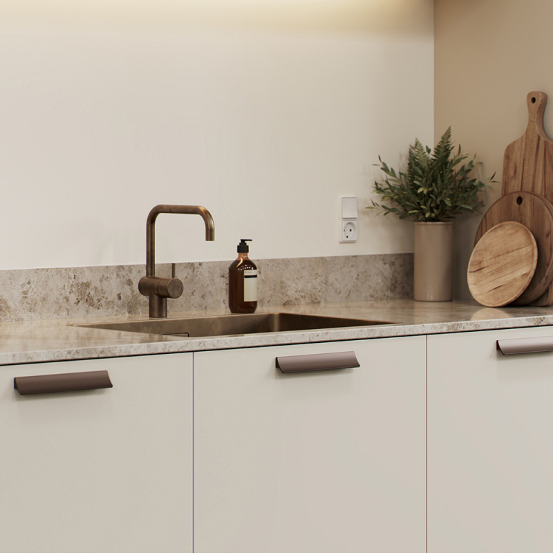 Handtag Ciel - Matt brons