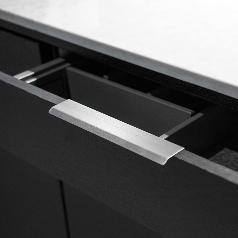 Handtag Curve - Mattvit