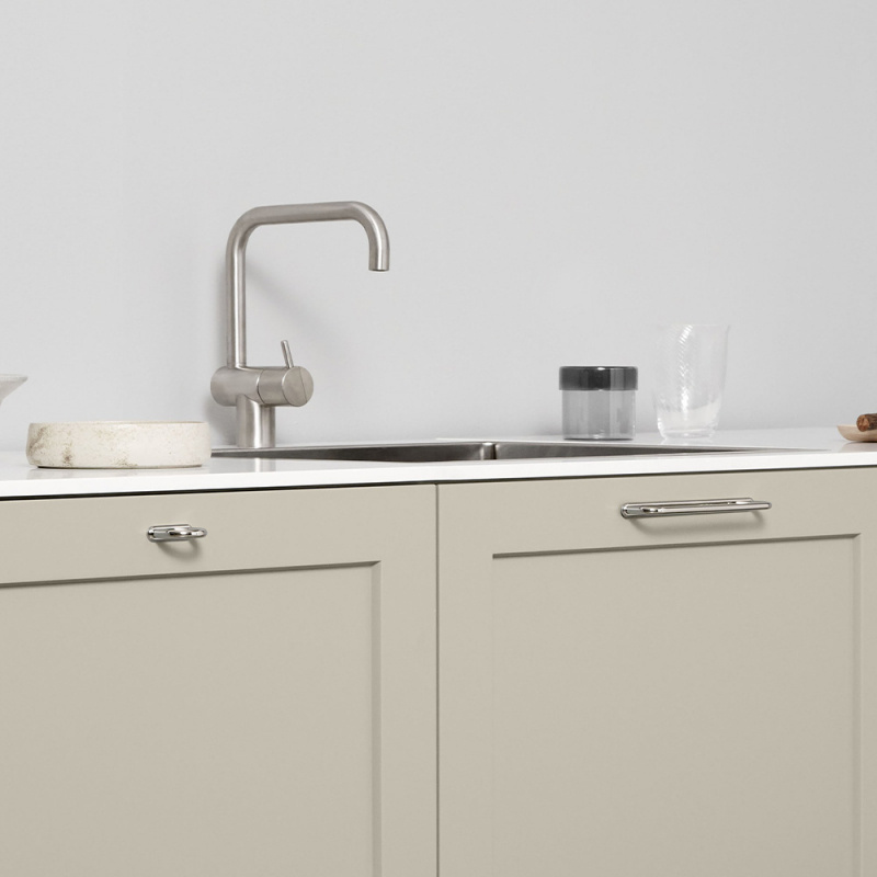 Handtag D-Lite - Förnicklad