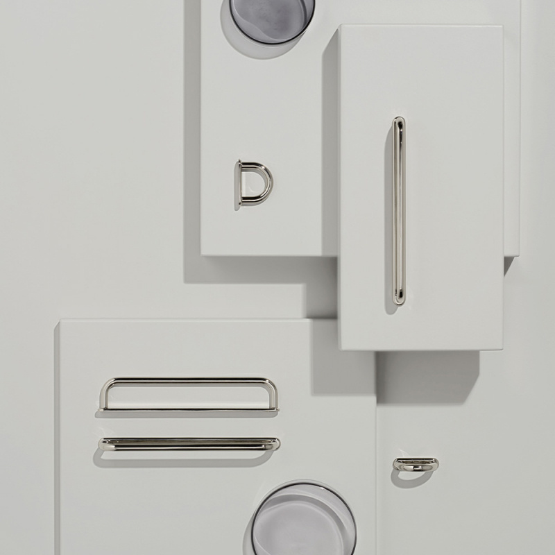 Handtag D-Lite - Förnicklad